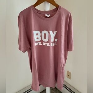 Boy. Bye. Bye. Bye. *NSYNC-Inspired T-Shirt — Size L